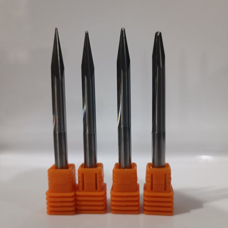 Mata router V Bit 6mm v slot double edge akrilik plastik