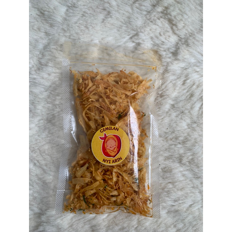 

Keripik Singkong Serut Pedas 100 gram by Cemilan Nyi Arin