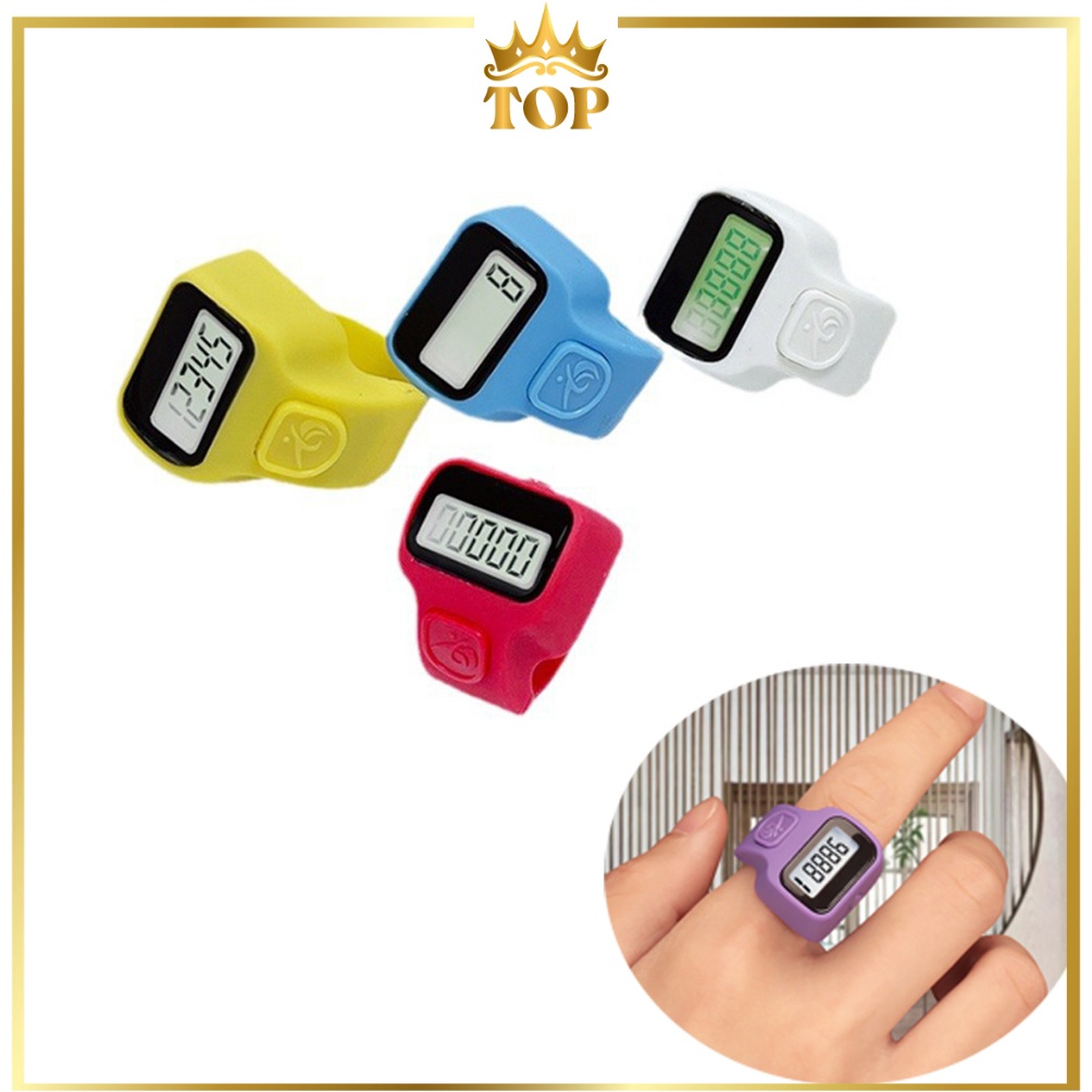 Kualitas Terbaik Cincin Tasbih Digital Led Mini Alat Penghitung Dzikir  Tasbeh Jari Alat Hitung Digi
