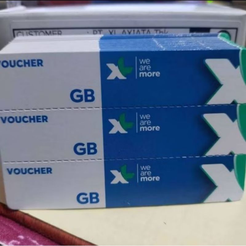 Voucher Kosong XL 300 SN/pcs NASIONAL Bahan inject voucher Kartu XL