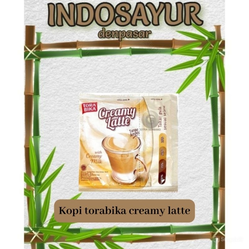 

Kopi torabika creamy latte 5pcs _ INDOSAYUR