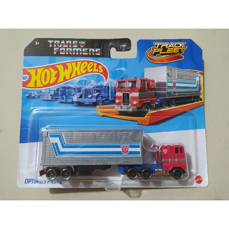 Hot Wheels Optimus Prime Track Fleet