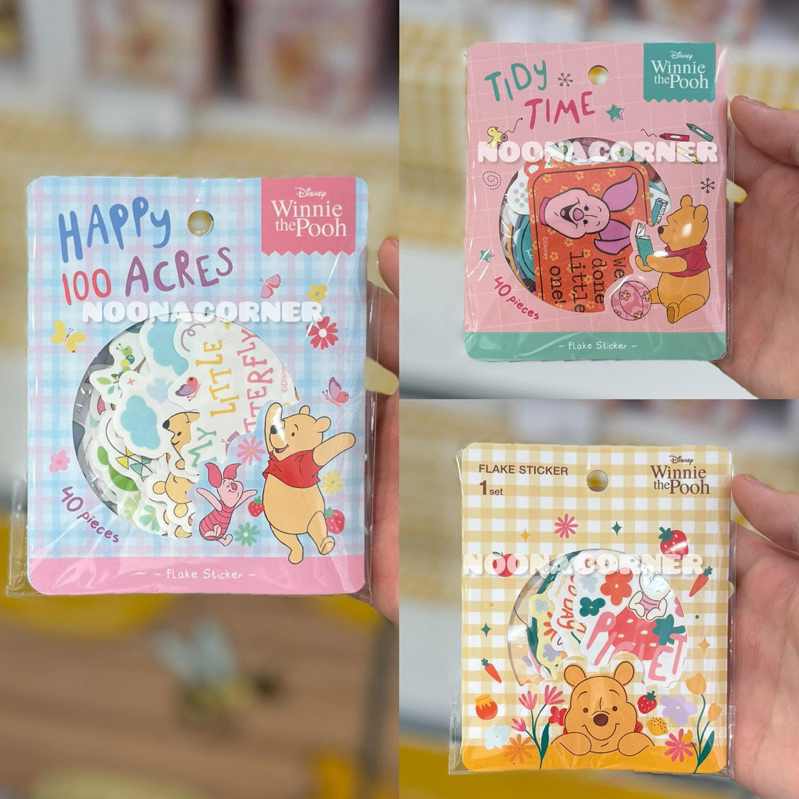 

Ohsome x Disney ‼️ Flake Sticker / Stiker Winnie The Pooh Collections