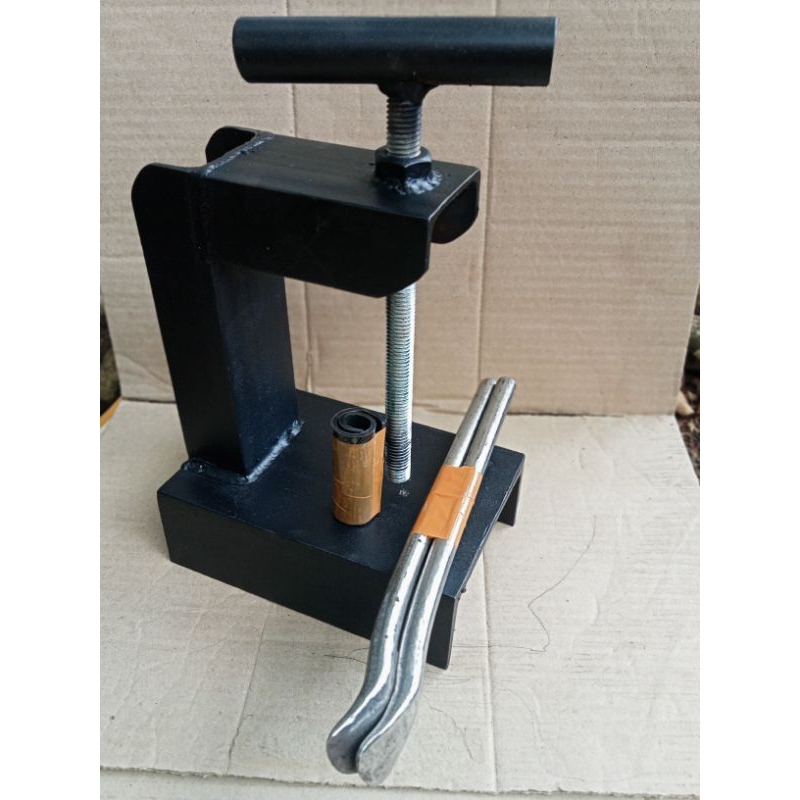 alat tambal ban kanal +cukit 2 biji + karet tambal ban untuk motor dan mobil