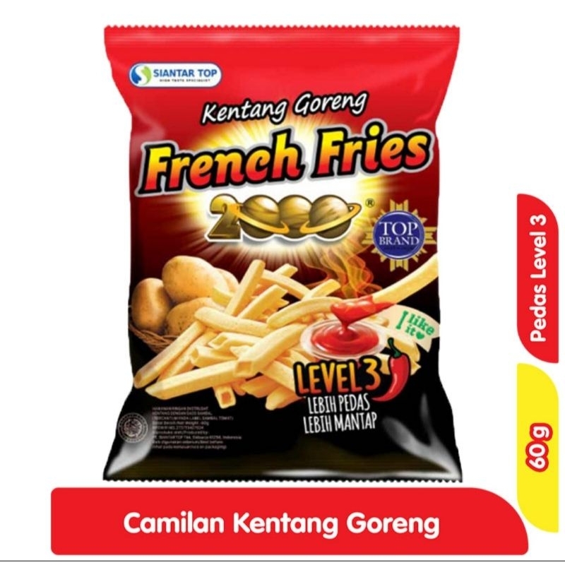 

french fries 62 gram all varian