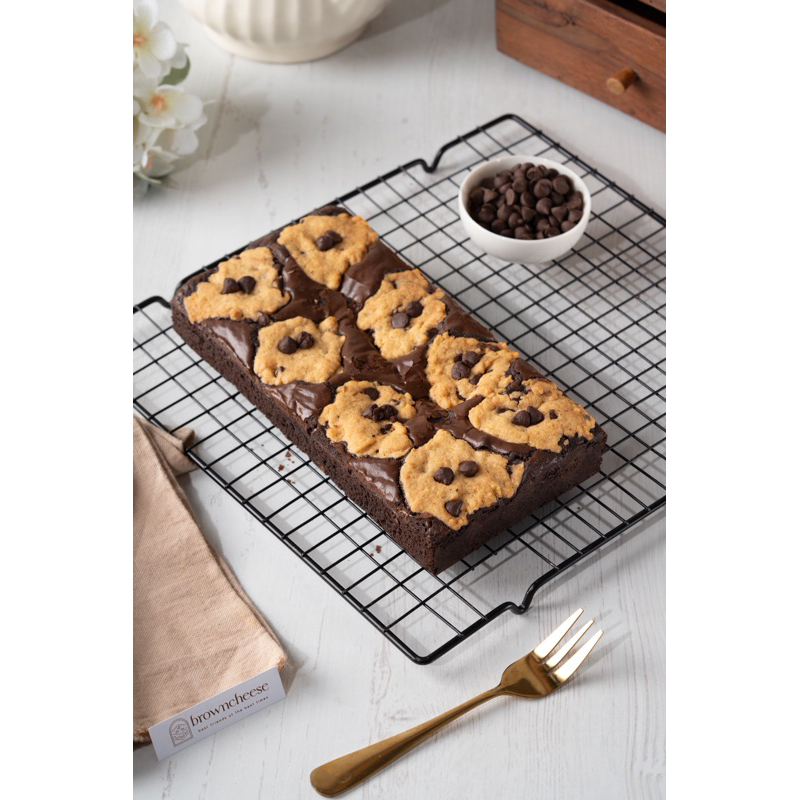 

Browncheese Brownies Panggang 20x10 | Fudgy Brownies