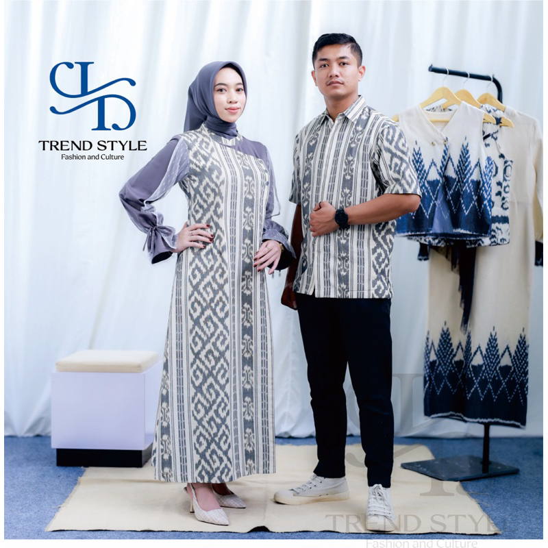 SET COUPLE NAYYARA | COUPLE BAJU TENUN | COUPLE KELUARGA | COUPLE SET TENUN | SET BAJU KONDANGAN TEN