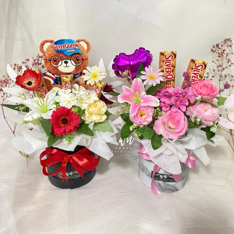 

BLOOM BOX VALENTINE - BLOOM BOX COKLAT SILVERQUEEN - BLOOM BOX WISUDA - KADO VALENTINE - KADO WISUDA - KADO ANNIVERSARY