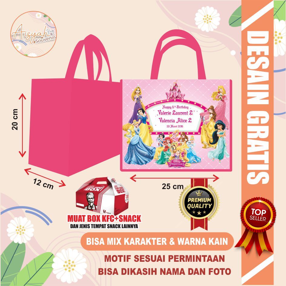 

tas ultah princess tas ulang tahun princess tas ultah anak princess tas ulang tahun anak princess tas souvenir princess tas bingkisan ultah