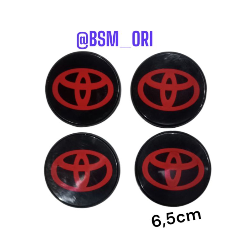 Dop center caps tutup lubang tengah velg racing oem Toyota Avanza