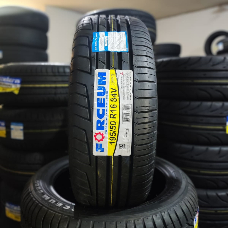 Ban mobil ukuran 195 50 R15 forceum octa tubles senyap dan empuk
