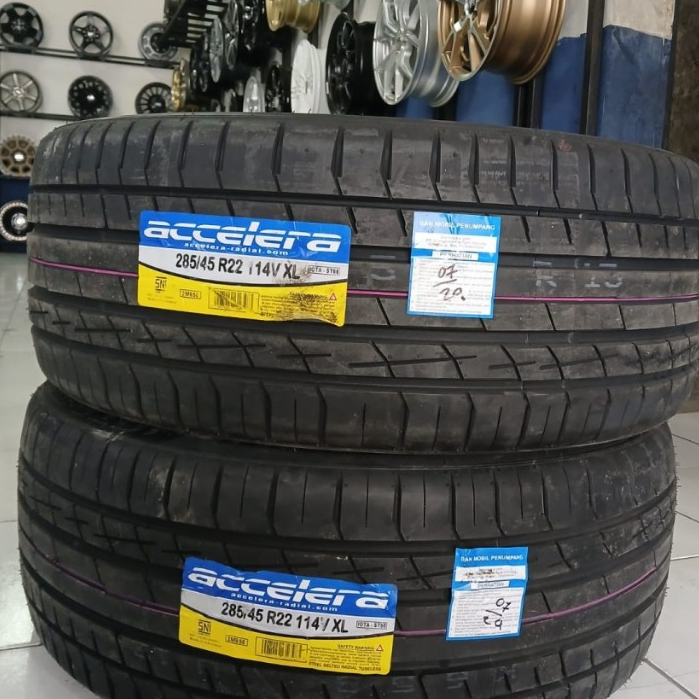 Ban Mobil Ring 22 Ukuran 285 45 R22 Merk ACCELERA IOTA ST68 285 45 R22 - Ban Untuk Velg Ring 22