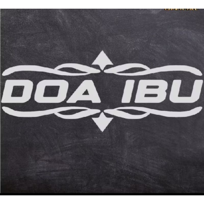 

STICKER CUTTING DOA IBU UKURAN 20CM