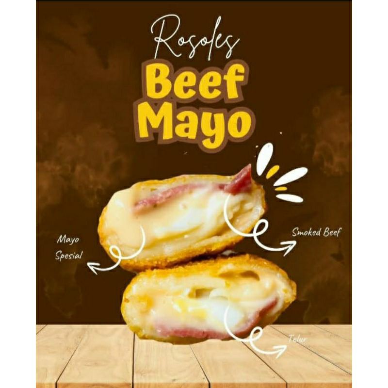 

Risoles Beef Mayo Frozen isi 4pcs