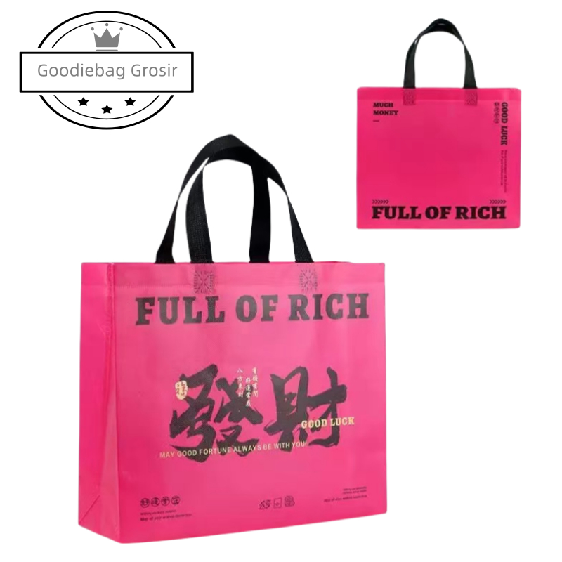 

Goodie bag-Tas Jinjing - Tas Belanja - Tas Spunbond - Tas Souvenir - Tas Jinjing Wanita - Tas Lipat - Tas Kado - Kantong Belanja A32