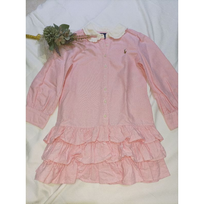 Baju Anak Perempuan Bunga Bunga Ralph Lauren