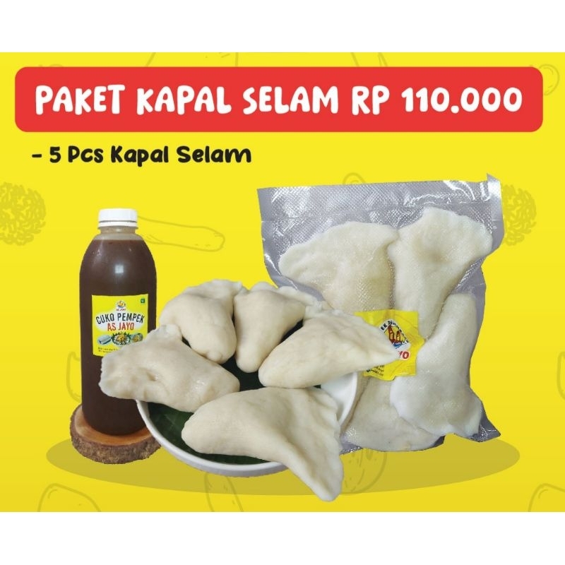 

Pempek As Jayo, pempek kapal selam, pempek frozen, pempek asli ikan tenggiri