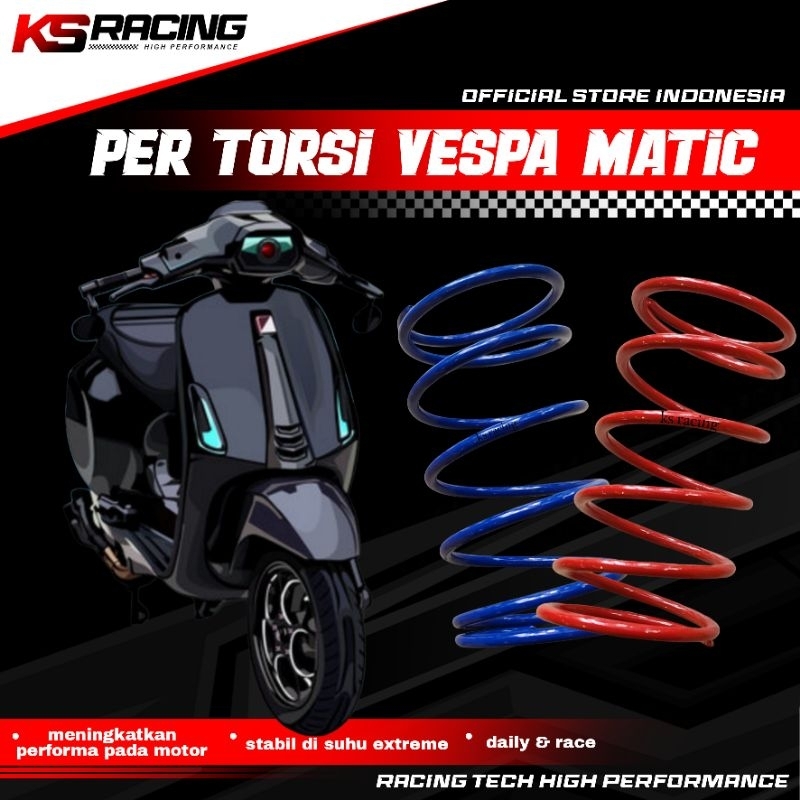 PER TORSI VESPA MATIC PER CVT VESPA MATIC KS RACING