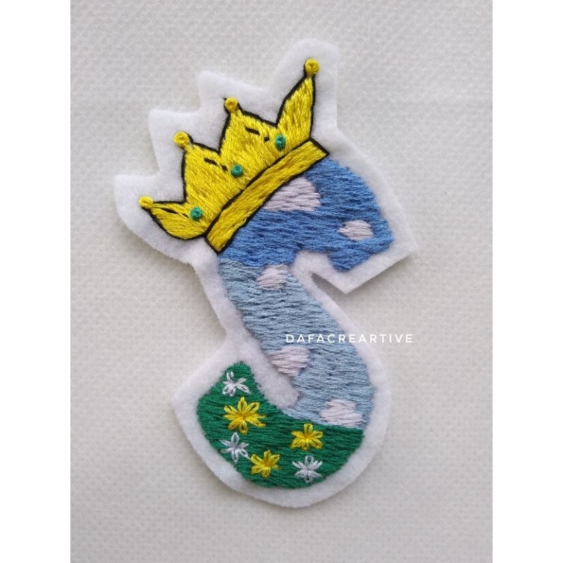 Patch Gambar Sulam Handmade PREMIUM customize Design