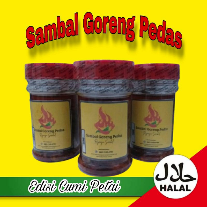 

Sambal Cumi Pedas 150 ml | Rajanya Sambal