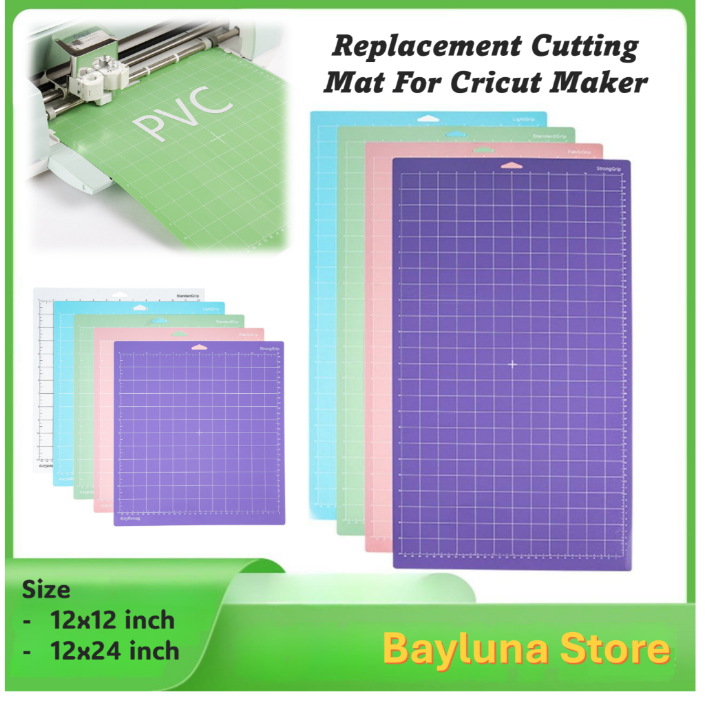 

BYL 12x12 inch or 12x24 inch Cutting Mat for Cricut Maker, Replacement Accessories For Cricut Maker