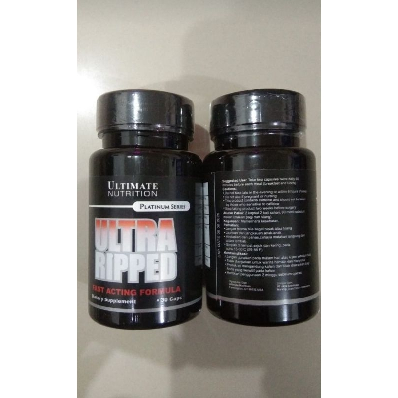 ULTRA RIPPED ULTIMATE NUTRITION PLATINUM SERIES