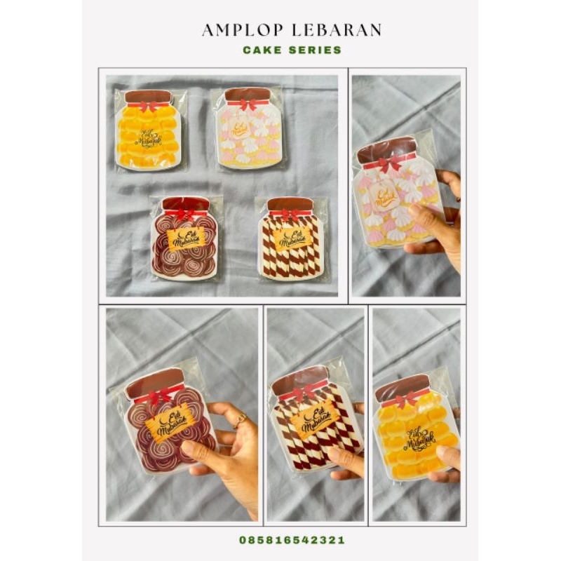 

AMPLOP LEBARAN LUCU / GREEN SERIES / CAKE SERIES /CUSTOM