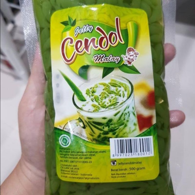 

Cendol Jelly Malay/Es Cendol Dawet 1000g/Jelly Motif 500gr