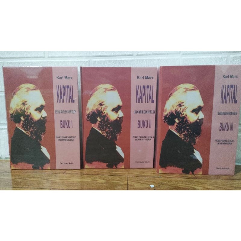 BESTSELLER DAS KAPITAL PROSES SIRKULASI KAPITAL JILID 1 2 3 KARL MARX