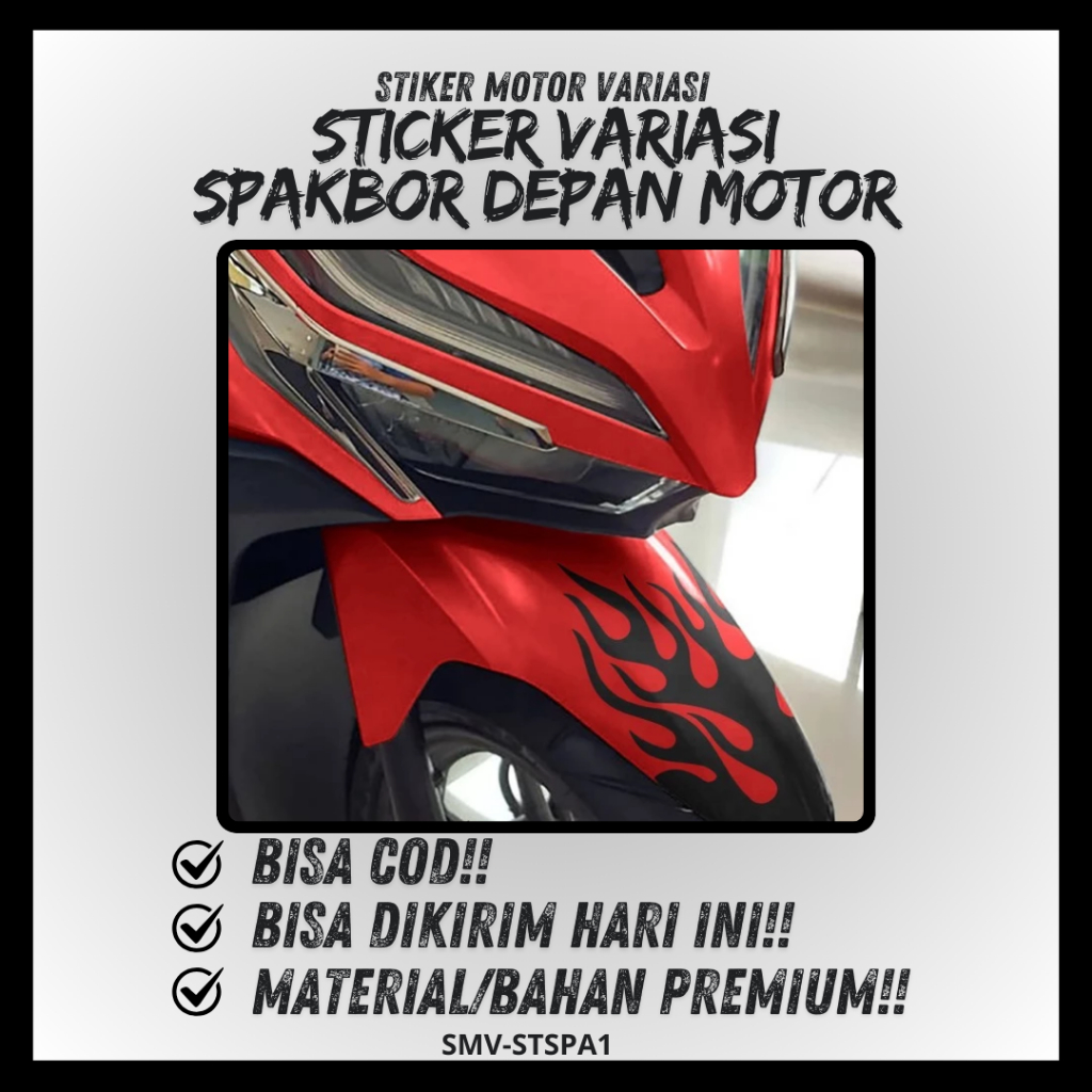 STICKER CUTTING SPAKBOR STIKER LIDAH API SEPAKBOR DEPAN