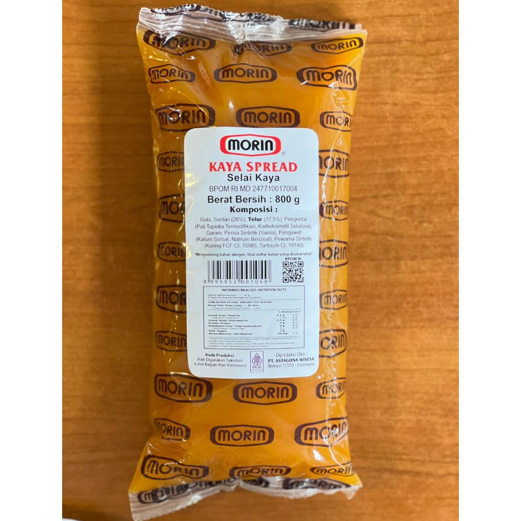 

MORIN SELAI KAYA/FILLING KAYA PASTE 800GR
