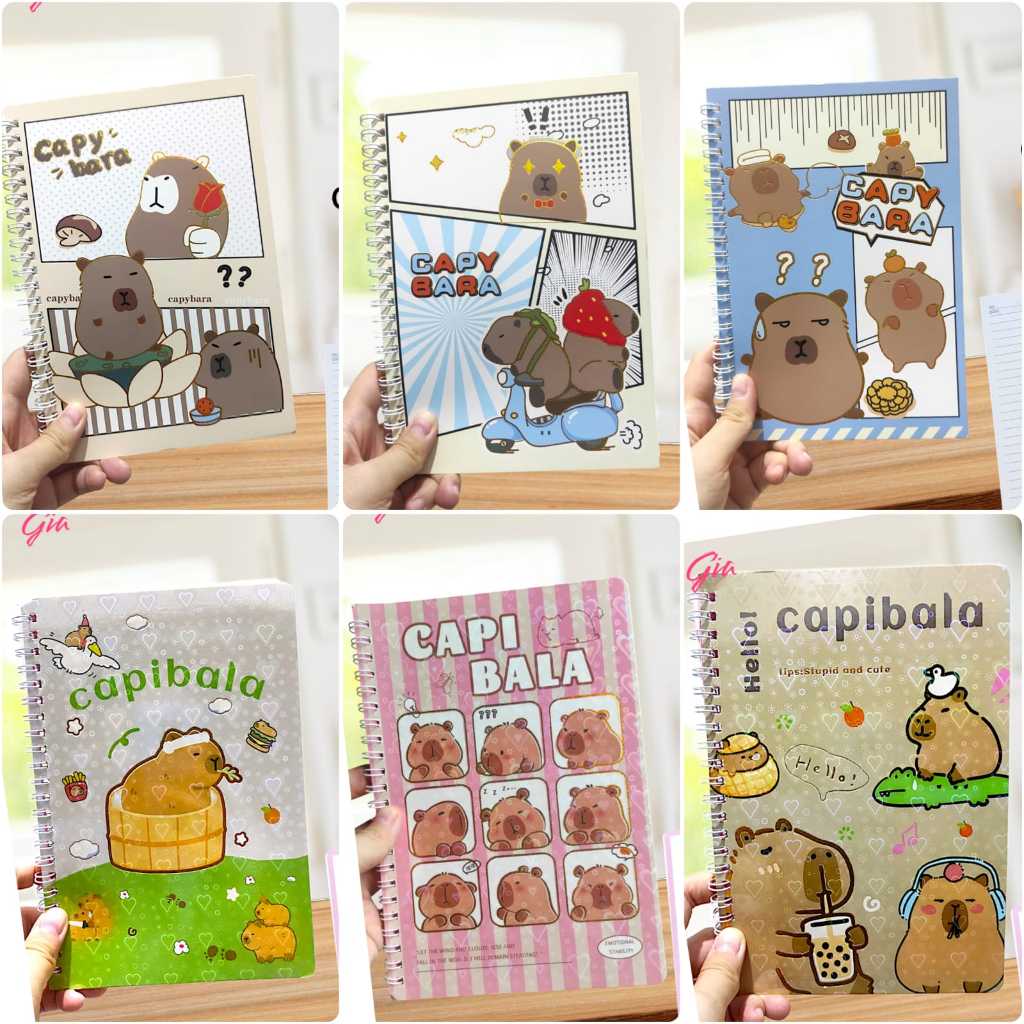 

BUKU TULIS A5 CAPYBARA | BINDER BOOK A5 CAPYBARA | BUKU BINDER BOOK A5 CAPYBARA SANRIO | BUKU BINDER BOOK A5 | ATK | BUKU TULIS | BUKU DIARY LUCU | CAPY BARA | CAPY BALA | KUROMI | MELODY | POMPOMPURIN | LABUBU | CINAMORROL | BUKU TULIS ANAK | PERLENGKAPA
