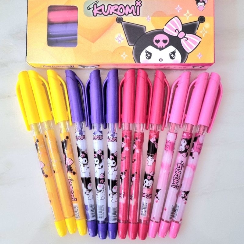 

Bolpen Gel Kuromi isi 12 pcs Murah