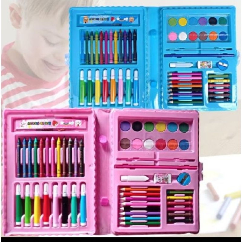 

Drawing Set 68Pcs Oil Pastel Crayon 68 IN 1 Set Krayon Mewarnai dan Melukis Lengkap