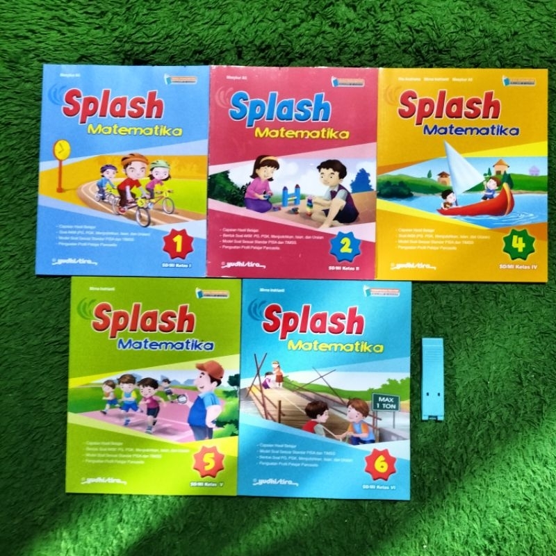 ORIGINAL BUKU SPLASH MATEMATIKA KELAS 1 2 4 5 6 SD/MI KURIKULUM MERDEKA YUDISTIRA