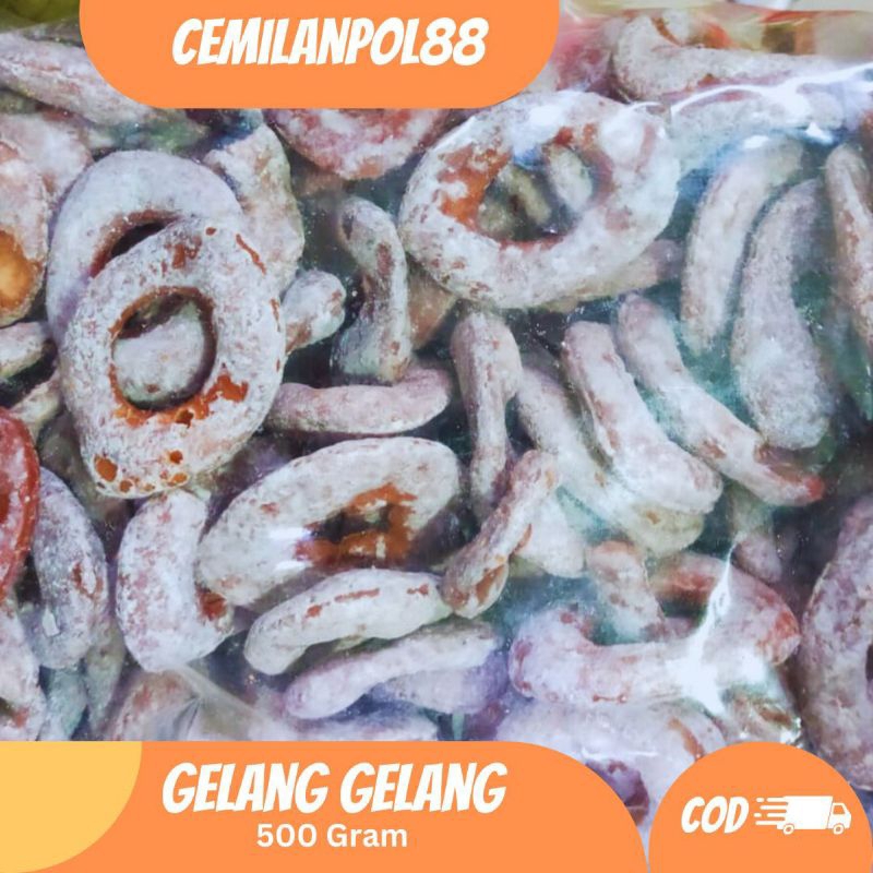 

GELANG GELANG MANIS 500 GRAM | CEMILAN RENYAH DAN MANIS | CEMILANPOL88