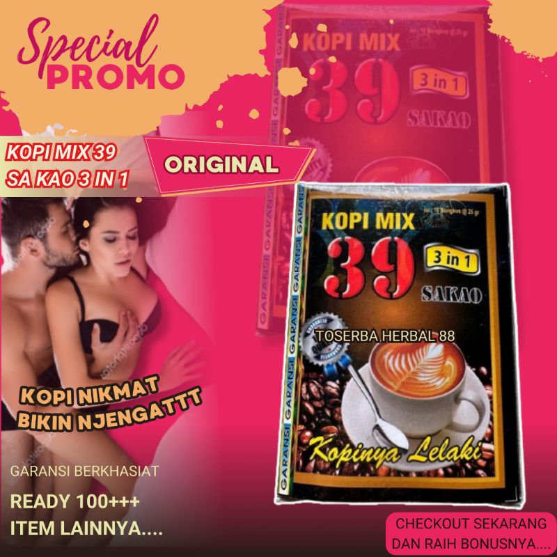 Kopi 39 Original isi 10 Sachet
