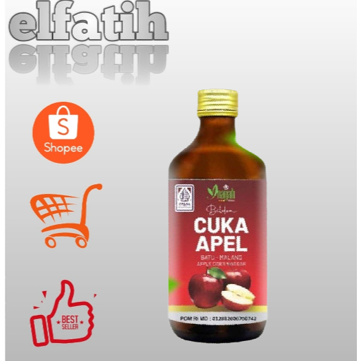 

Cuka Apel 320 ml Organik BPOM
