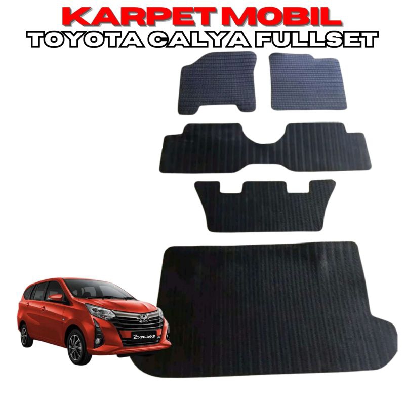 Karpet Mobil Calya Fullset - Perlindungan Lantai Mobil yang Tahan Lama - Aksesoris, Karpet mobil Toy