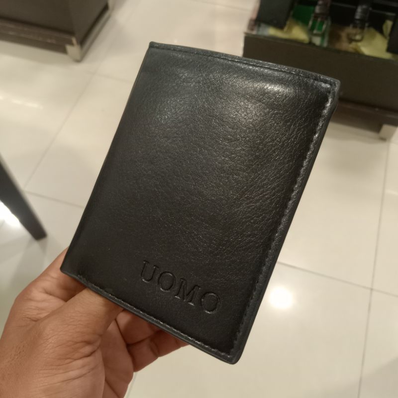 UOMO DOMPET HITAM PRIA ELEGAN ORIGINAL