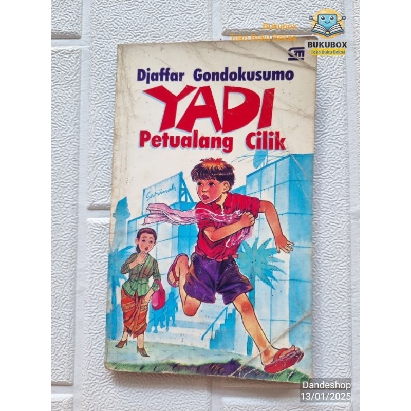 Yadi Petualang Cilik by Djaffar Gondokusumo - Novel Bekas Preloved Original