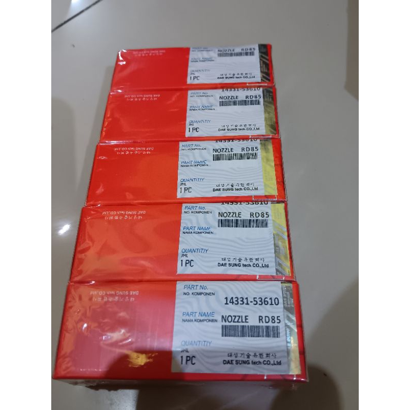 Nozzle RD 85 Daesung  | Nozzle kubota 85 | 4 Lubang