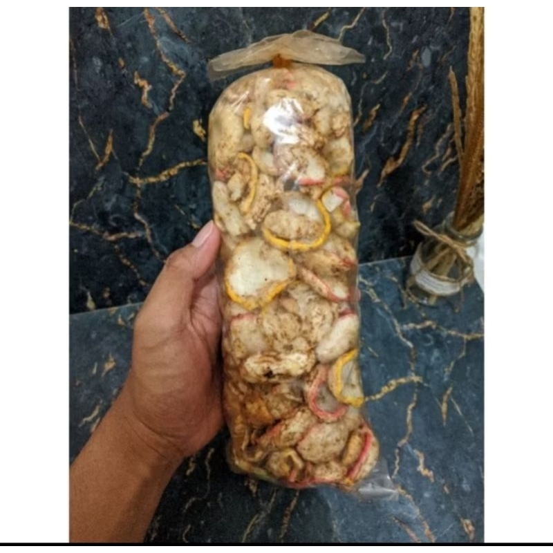 

Kerupuk Gurilem Rasa bawang khas cililin