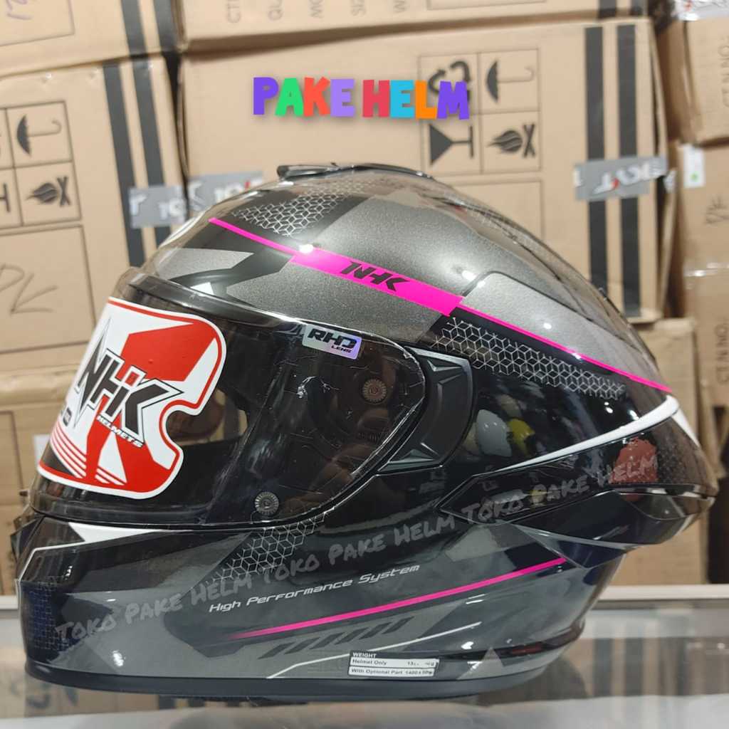 HELM NHK MARK 1 ANOMALISTIC PINK FULL FACE ORIGINAL
