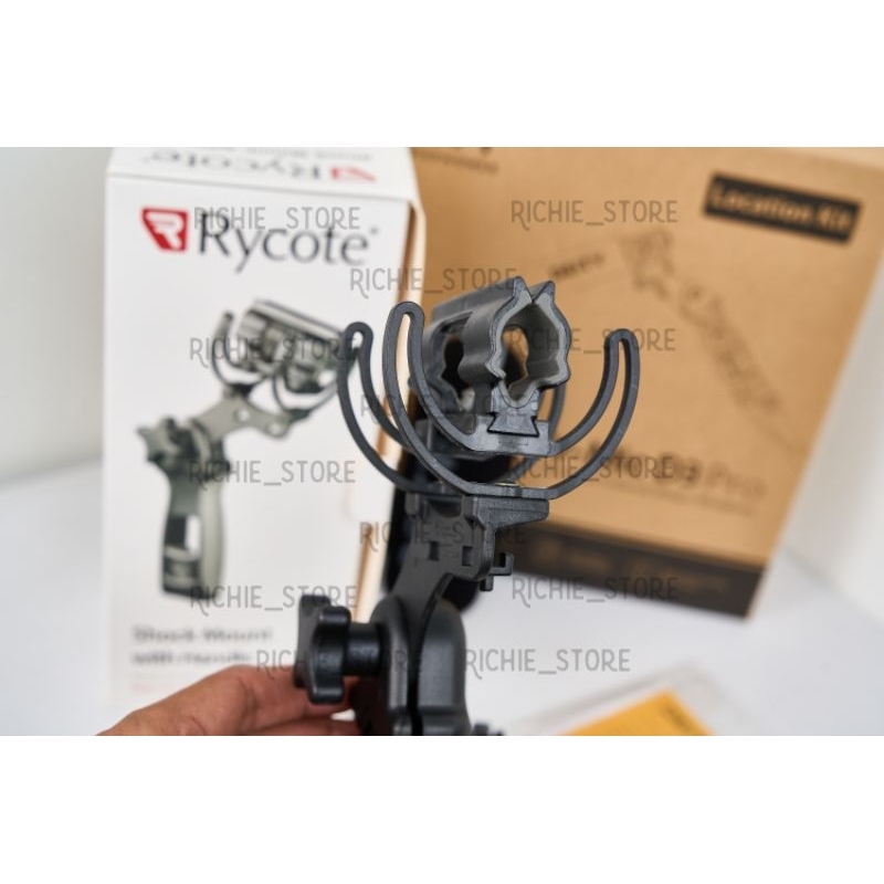Rycote Shock Mount With Handle Broadcast Mic Holder (pistol grip)