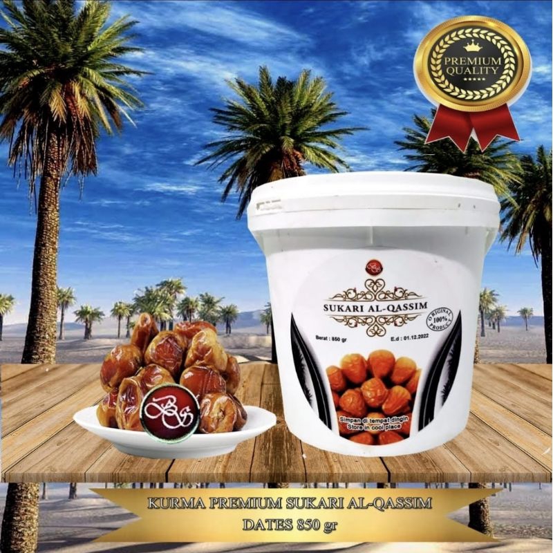 

Kurma sukari ember 850gr alqosim SUKARI AL QOSSIM