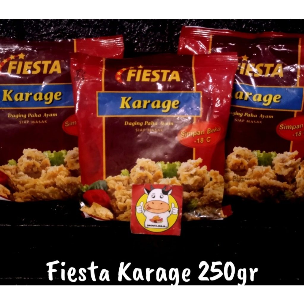 

FIESTA CHICKEN KARAGE 250GRAM - 400GRAM - DISASS JOGJA