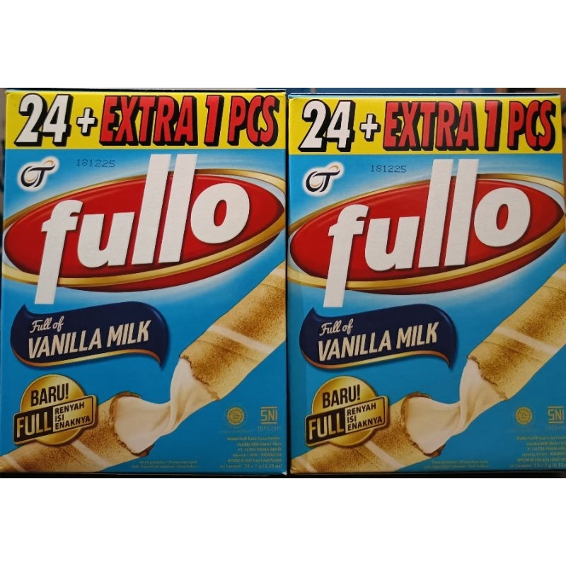 

Fullo Vanilla Milk Baru 24+ Extra 1 Pcs