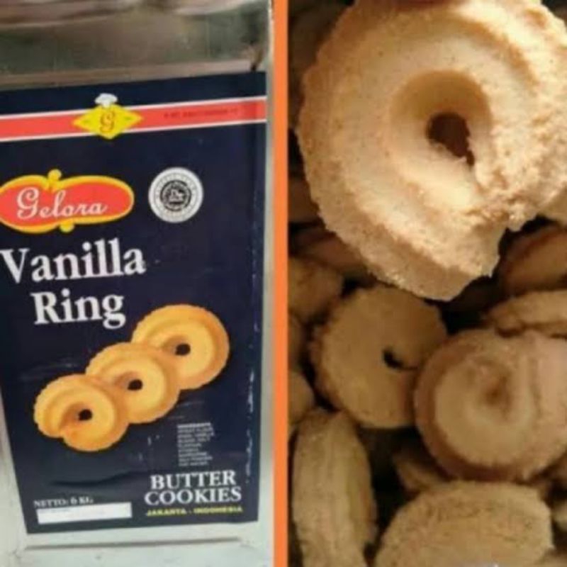 

vanilla ring butter cookies 500gr