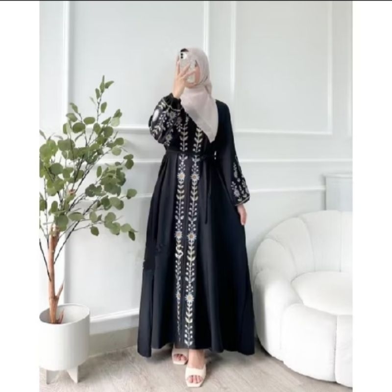 AKAFatima Maxy Dress Shakila Gamis Bordir